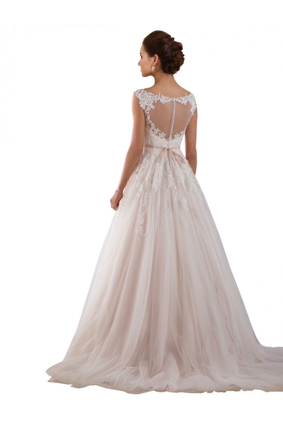 Tulle & Lace Sweetheart Keyhole Back Ball Gown Ivory Wedding Dress Manchester