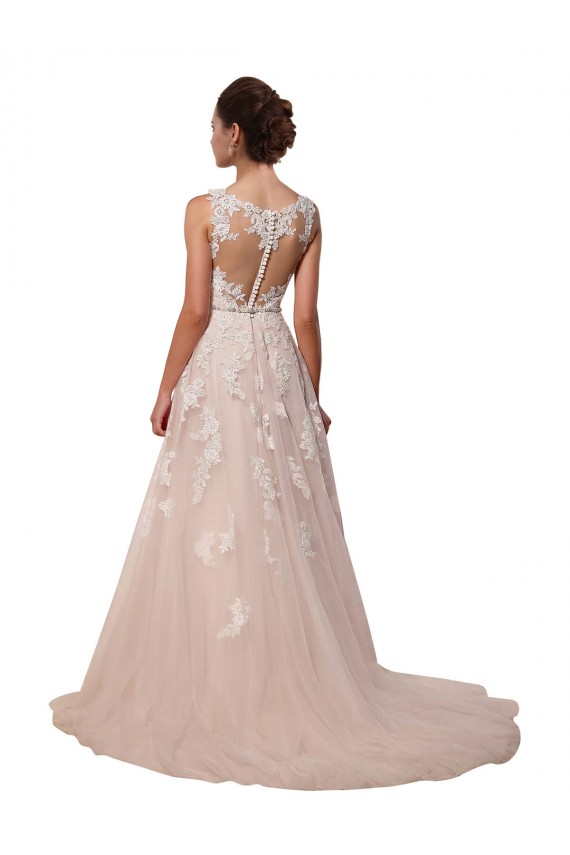 Tulle & Lace Sweetheart A-Line Ivory Wedding Dress Manchester
