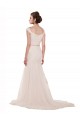 Tulle Off the Shoulder Mermaid Ivory Beach Wedding Dress Manchester