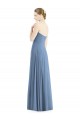 Soft Chiffon Sweetheart A-Line Dusty Blue Evening Dress / Bridesmaid Dress Manchester