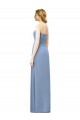 Chiffon Strapless A-Line Dusty Blue Formal Dresses / Bridesmaid Dresses Manchester