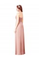 Soft Chiffon Sweetheart A-Line Bliss Pink Bridesmaid Dress Manchester