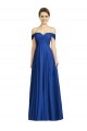 Soft Chiffon Sweetheart A-Line Royal Blue Semi Formal Evening Dress / Bridesmaid Dress Manchester