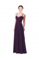 Chiffon Sweetheart Sheath Grape Bridesmaid Dress Manchester