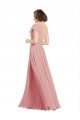 Chiffon One Shoulder A-Line Bliss Pink Bridesmaid Dress / Evening Dress Manchester