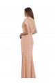 Soft Chiffon High Neck Low Back Mermaid Bliss Pink Prom Dress / Bridesmaid Dress Manchester