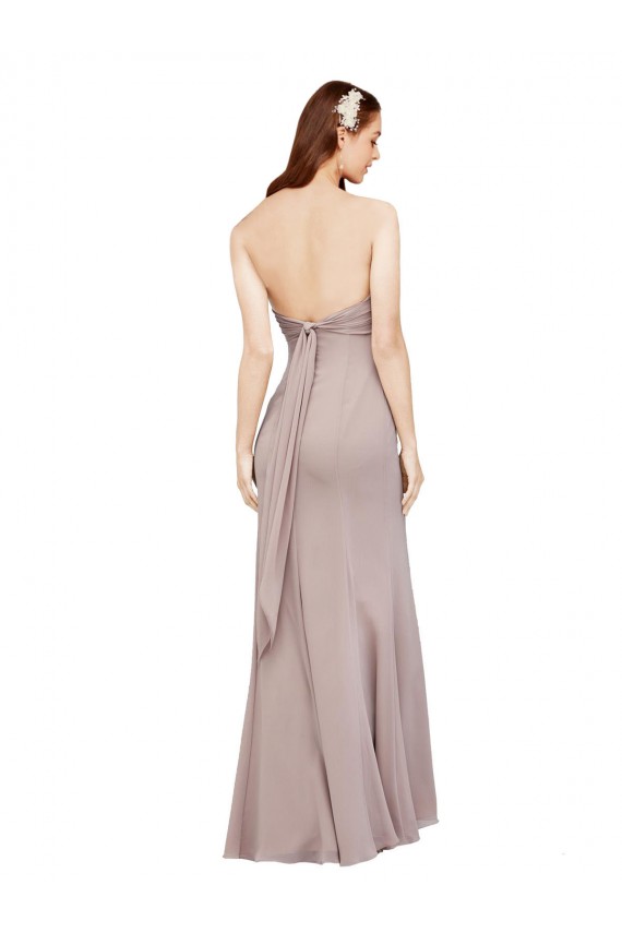 Soft Chiffon Off the Shoulder Mermaid Black Prom Dress / Bridesmaid Dress Manchester