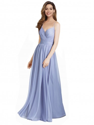 Chiffon & Lace Sweetheart Open Back A-Line Bridesmaid Dress / Evening Dress Manchester