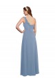 Chiffon Sweetheart A-Line Dusty Blue Formal Dress / Bridesmaid Dress Manchester