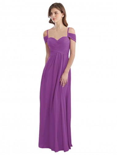 Soft Chiffon Sweetheart A-Line Dahlia Bridesmaid Dress Manchester