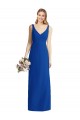 Chiffon Strapless Mermaid Royal Blue Bridesmaid Dress Manchester