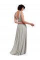 Soft Chiffon V-Neck A-Line Light Sky Blue Bridesmaid Dresses Manchester