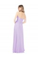 Chiffon Strapless A-Line Lilac Bridesmaid Dress Manchester