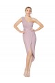 Soft Chiffon Sweetheart V-Back Mermaid Primrose High Low Evening Gown / Prom Dress / Bridesmaid Dress Manchester