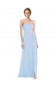 Soft Chiffon Sweetheart A-Line Light Sky Blue Formal Dress / Bridesmaid Dress Manchester