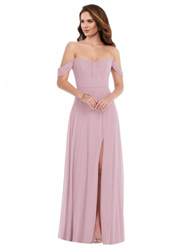 Soft Chiffon Sweetheart A-Line Primrose Black Tie Evening Gown / Bridesmaid Dress Manchester
