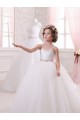 Tulle Sweetheart Ball Gown Ivory Flower Girl Dress Manchester