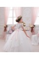 Tulle & Lace Sweetheart Ball Gown Ivory Flower Girl Dress Manchester