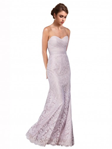 Lace Sweetheart Mermaid Bridesmaid Dress / Evening Dress Manchester