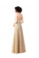Lace Sweetheart A-Line Champagne Bridesmaid Dress Manchester