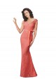Lace V-Neck Open Back Mermaid Bridesmaid Dress Manchester