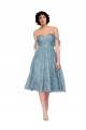 Lace Sweetheart Knee Length A-Line Bridesmaid Dress Manchester