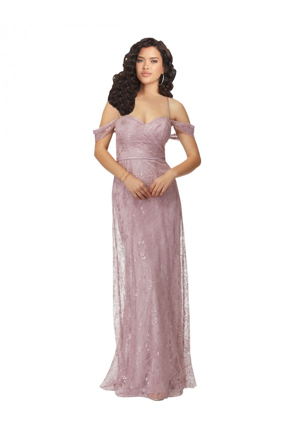 Lace Sweetheart Keyhole Back A-Line Bridesmaid Dress Manchester