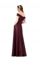 Satin Strapless A-Line Burgundy Gold Black Tie Evening Gown / Prom Dress / Bridesmaid Dress Manchester