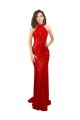 Sequin High Neck Open Back Mermaid Red Formal Evening Gown / Prom Dress / Bridesmaid Dress Manchester