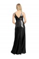 Sequin V-Neck V-Back A-Line Black Formal Evening Gown / Prom Dress / Bridesmaid Dress Manchester