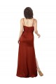 Silk like Satin Square Neck Low Back A-Line Red Formal Evening Gown / Prom Dress / Bridesmaid Dress Manchester