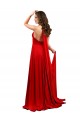 Spandex Halter Neck Open Back A-Line Red Formal Evening Gown / Prom Dress / Bridesmaid Dress Manchester