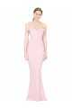 Stretch Crepe Strapless Low Back A-Line Pink Formal Evening Gown / Prom Dress / Bridesmaid Dress Manchester
