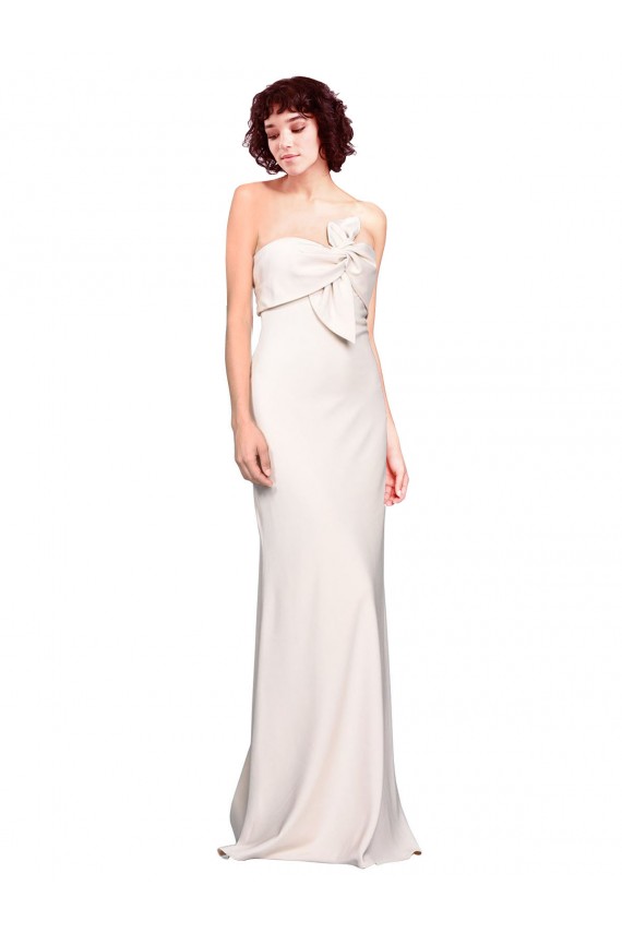 Stretch Crepe Strapless Mermaid Prom Dress / Bridesmaid Dress Manchester