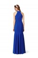 Stretch Crepe V-Neck Mermaid Royal Blue Formal Evening Gown / Prom Dress / Bridesmaid Dress Manchester