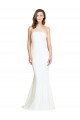 Stretch Crepe & Tulle One Shoulder Mermaid Ivory Formal Evening Gown / Bridesmaid Dress Manchester