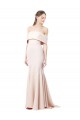 Stretch Crepe High Neck Mermaid Nude Formal Evening Gown / Prom Dress / Bridesmaid Dress Manchester