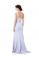 Stretch Crepe High Neck Mermaid Light Sky Blue Evening Gown / Prom Dress / Bridesmaid Dress Manchester