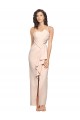 Stretch Crepe Strapless Low Back Sheath Nude Semi Formal Evening Dress / Prom Dress / Bridesmaid Dress Manchester