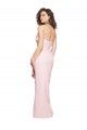 Stretch Crepe Strapless Low Back Sheath Pink Formal Dress / Bridesmaid Dress Manchester