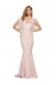 Stretch Crepe & Tulle Sweetheart Low Back Sheath Mauve Formal Dress / Bridesmaid Dress Manchester