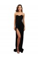 Stretch Crepe High Neck Low Back Column Black Formal Evening Gown / Prom Dress / Bridesmaid Dress Manchester