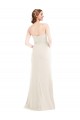 Stretch Crepe Strapless Trumpet Ivory Semi Formal Evening Dress / Prom Dress / Bridesmaid Dress Manchester