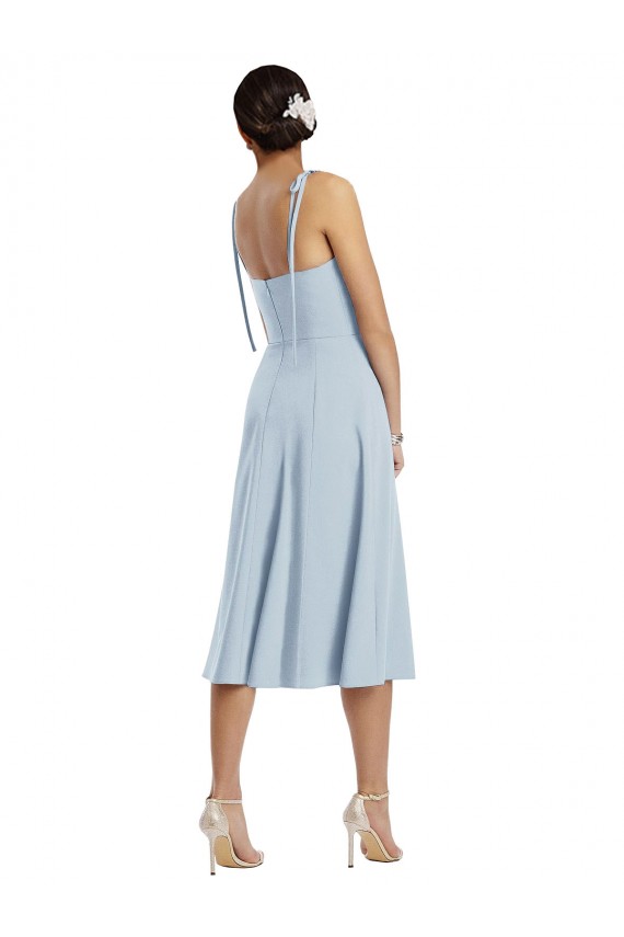 Stretch Crepe Sweetheart A-Line Light Sky Blue Evening Gown / Prom Dress / Bridesmaid Dress Manchester