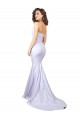 Stretch Crepe High Neck Mermaid White Beach Wedding Dresses Manchester