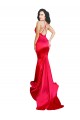 Stretch Satin Sweetheart Low Back Mermaid Red Formal Evening Gown / Prom Dress / Bridesmaid Dress Manchester