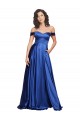 Stretch Satin Sweetheart A-Line Royal Blue Formal Evening Gown / Prom Dress / Bridesmaid Dress Manchester