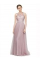 Tulle & Lace Sweetheart A-Line Light Lilac Bridesmaid Dress Manchester