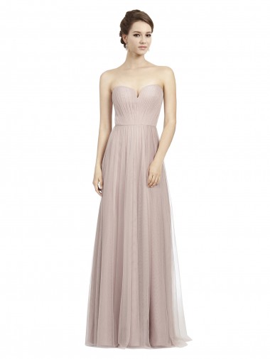 Tulle Sweetheart A-Line Vintage Rose Formal Dress / Bridesmaid Dress Manchester
