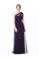 Tulle Sweetheart A-Line Plum Bridesmaid Dress Manchester